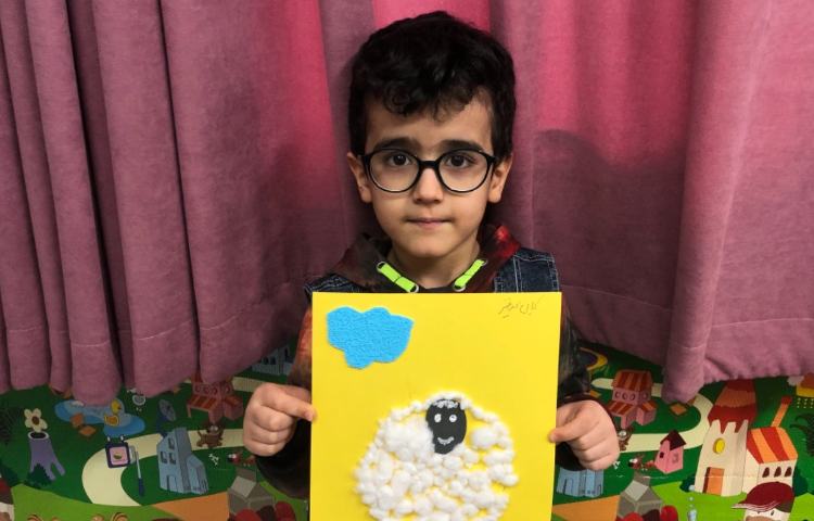 کاردستی گوسفند 2