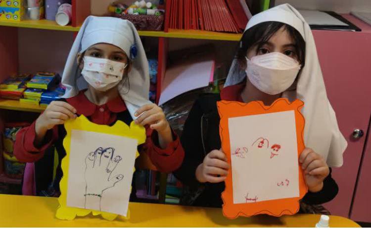 کاردستی finger family