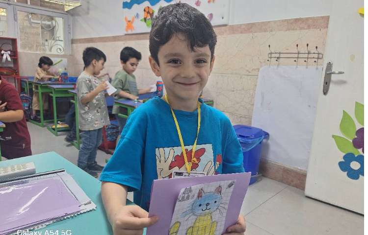 کارپستال گربه ،مهارت دست ورزی و نقاشی 3