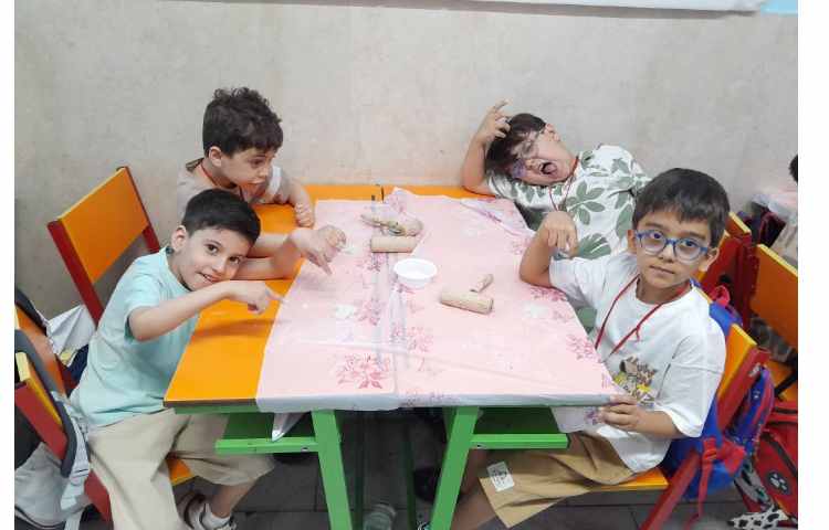 کارگاه آموزشی (کار با خمیر داس)پایه ی اول 16