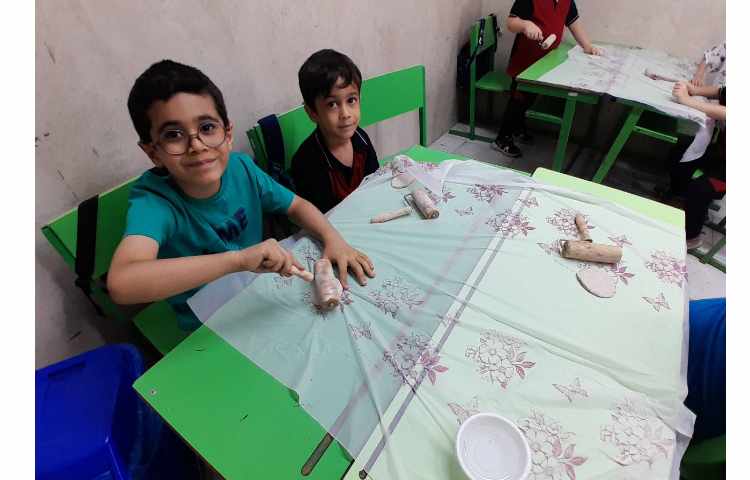 کارگاه آموزشی (کار با خمیر داس)پایه ی اول 22