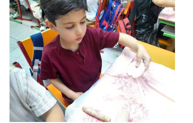 کارگاه آموزشی (کار با خمیر داس)پایه ی اول 24