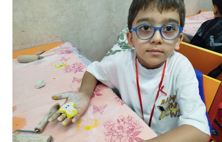 کارگاه آموزشی (کار با خمیر داس)پایه ی اول 27