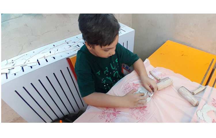 کارگاه آموزشی (کار با خمیر داس)پایه ی اول 7