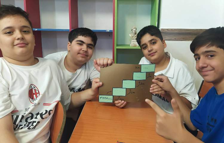 کارگاه ریاضی تبدیل واحد طول و سطح 2