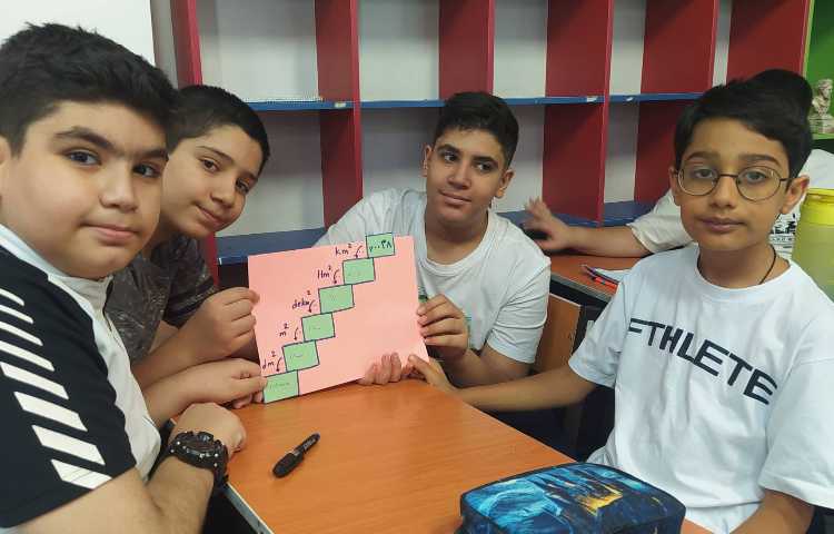 کارگاه ریاضی تبدیل واحد طول و سطح 3