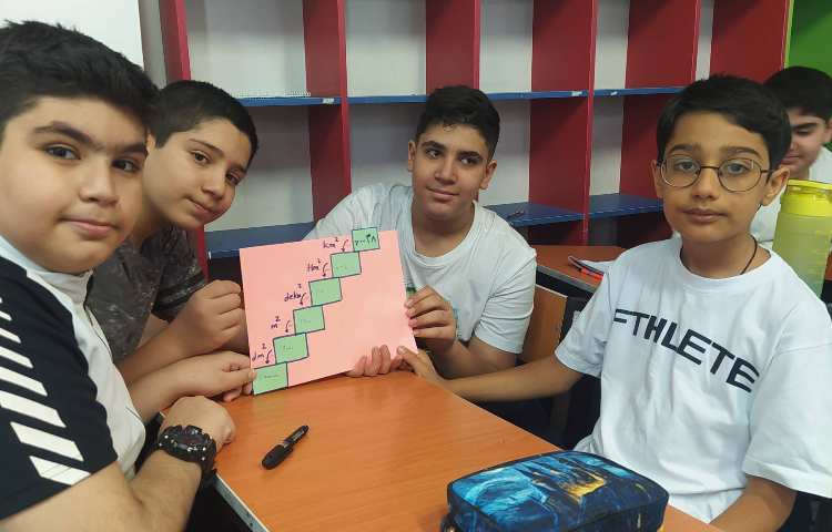 کارگاه ریاضی تبدیل واحد طول و سطح 6