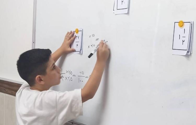 کارگاه ریاضی مبحث تبدیل کسر به اعشار 7