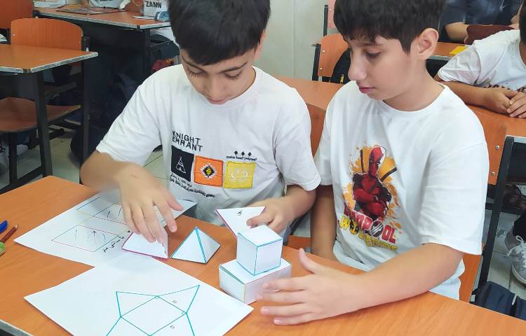 کارگاه ریاضی مبحث حجم و مساحت گستره 1