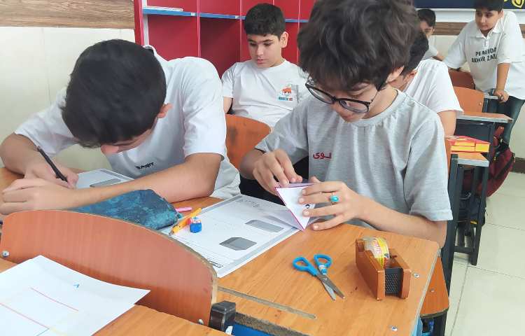 کارگاه ریاضی مبحث حجم و مساحت گستره 3