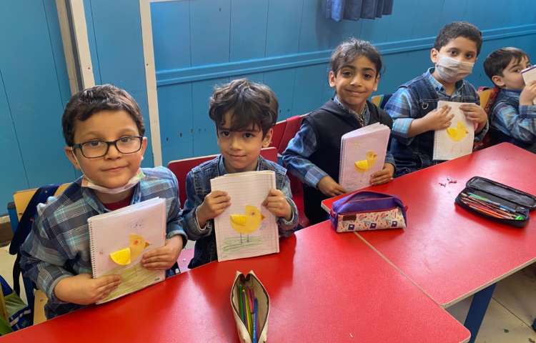 :کارگاه ماهرشو، ساخت کاردستی جوجه و لاک پشت برای ایجاد انگیزه یادگیری صدای ج و ل