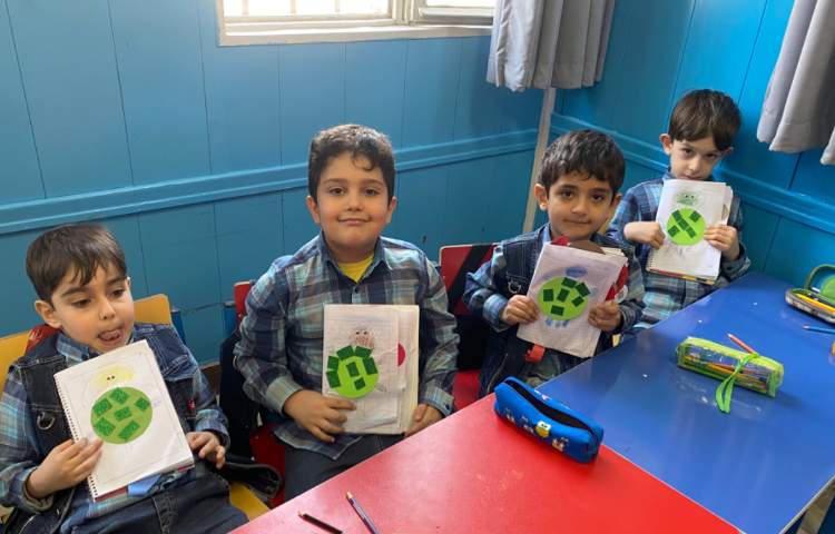 :کارگاه ماهرشو، ساخت کاردستی جوجه و لاک پشت برای ایجاد انگیزه یادگیری صدای ج و ل 4