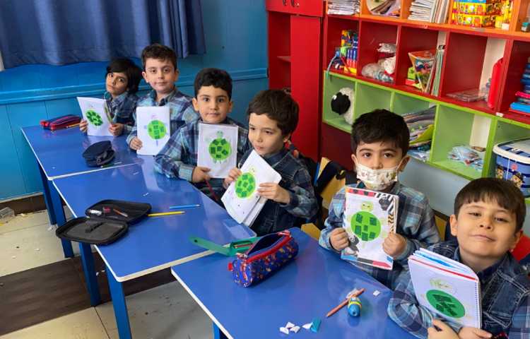 :کارگاه ماهرشو، ساخت کاردستی جوجه و لاک پشت برای ایجاد انگیزه یادگیری صدای ج و ل 5