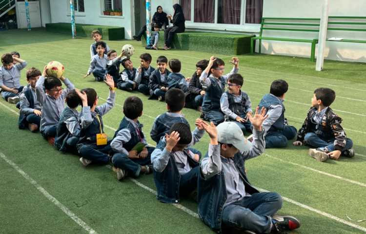 کار با توپ جهت تقویت هماهنگی انجام شد 1