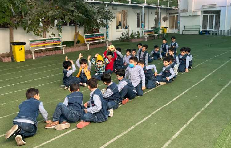 کار با توپ جهت تقویت هماهنگی 5