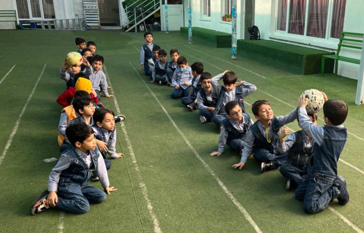 کار با توپ جهت تقویت هماهنگی