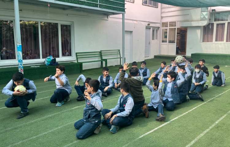 کار با توپ جهت هماهنگی انجام شد 3