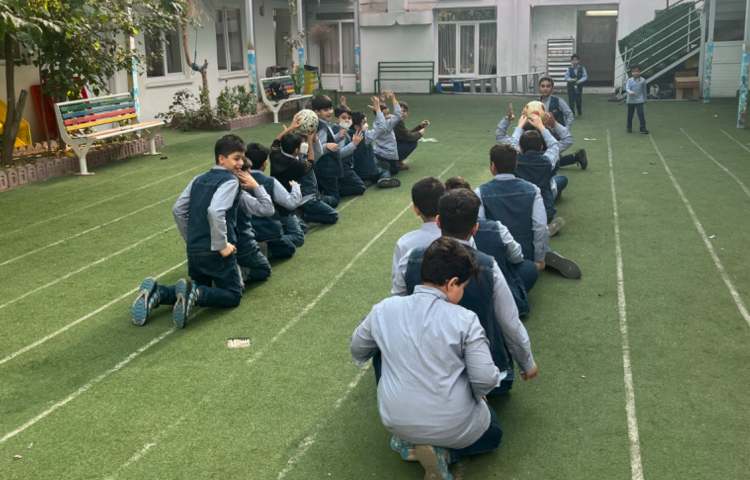 کار با توپ جهت هماهنگی انجام شد 4