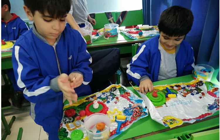 کار با خمیربازی 1