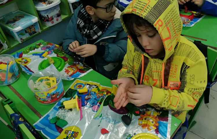 کار با خمیربازی 3