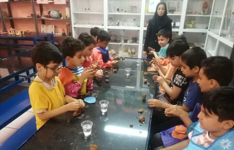 کار با سفال (قورباغه) 2