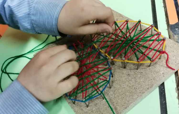 کار با نخ و میخ، هفته علوم 10