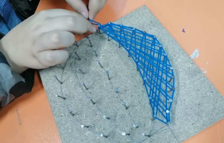 کار با نخ و میخ، هفته علوم 5