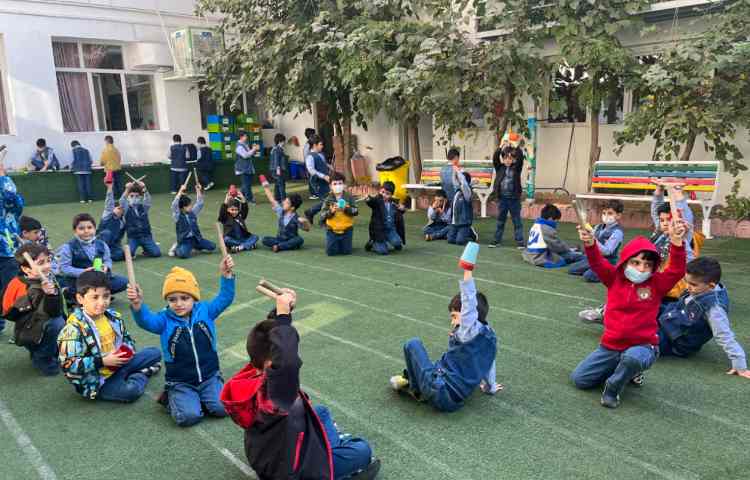 کار با کاپ جهت تقویت دو نیم کره،تعادل و هماهنگی عصب عضله انجام شد 1