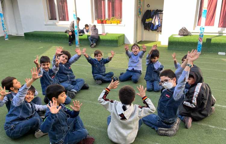 کار با کاپ و چوبک جهت تقویت دو نیمکره 1