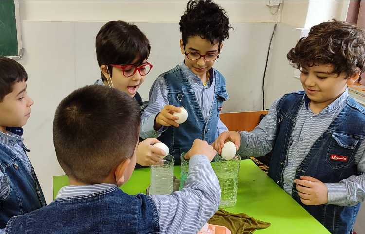 کار ترفندهای نمکی برای هفته ملی علوم 2