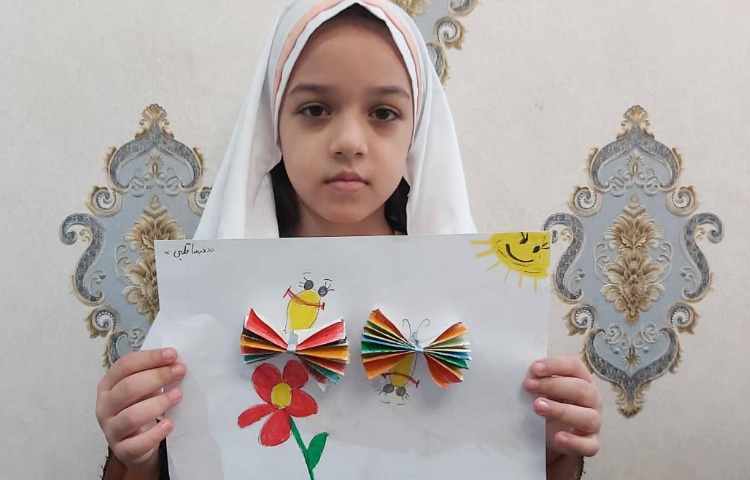 کار دست ورزی پروانه 2