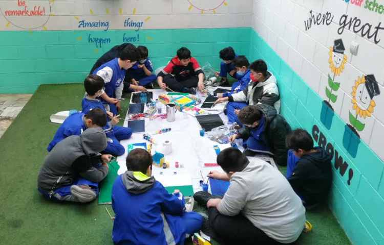 کار روی بوم مرحله اول 1