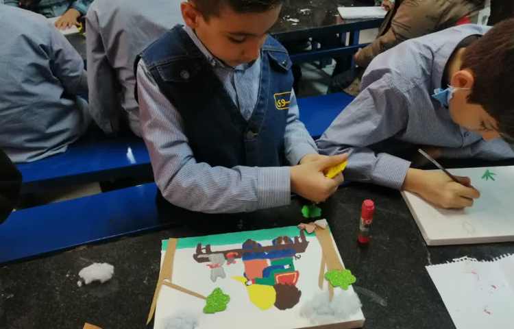 کار روی بوم 4