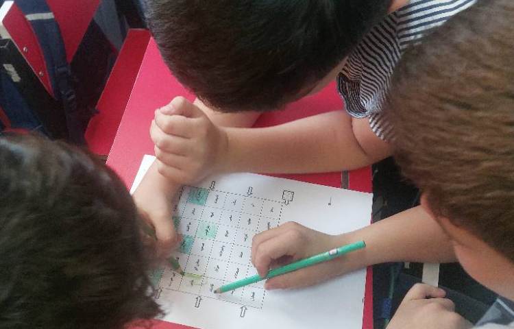 کار گروهی الگوی ریاضی و کلمات فارسی 1