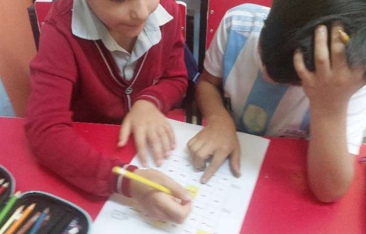 کار گروهی الگوی ریاضی و کلمات فارسی 2