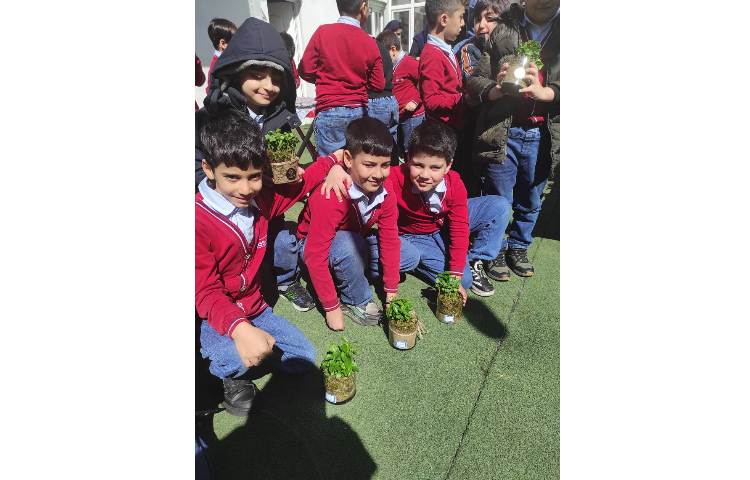 کاشت سبزه نارنج به مناسبت هفته درختکاری انجام شد 3