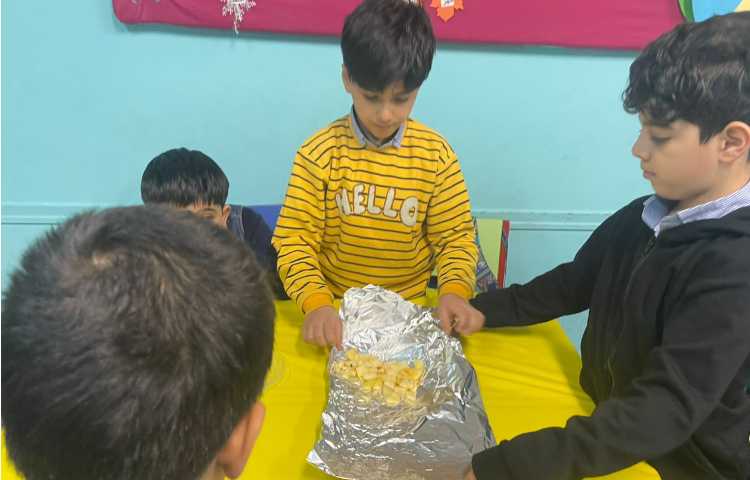 کافه سلامت،تهیه چیپس میوه 4