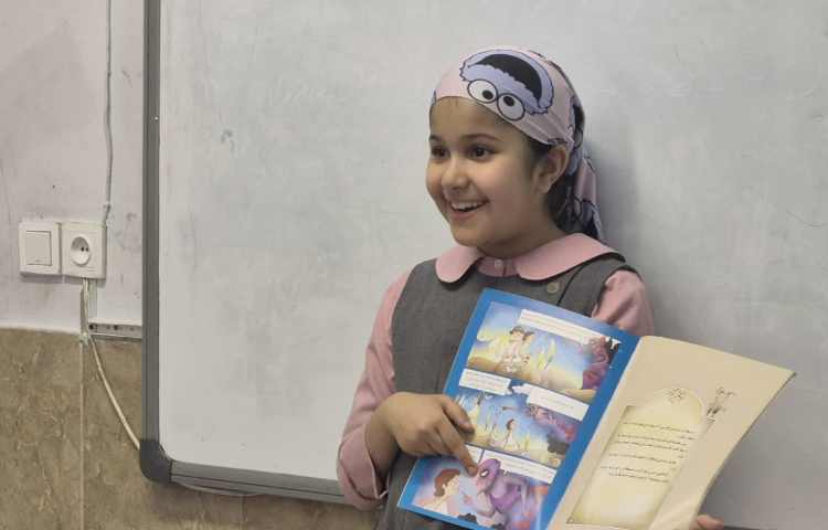 کتابخوانی در کلاس 2