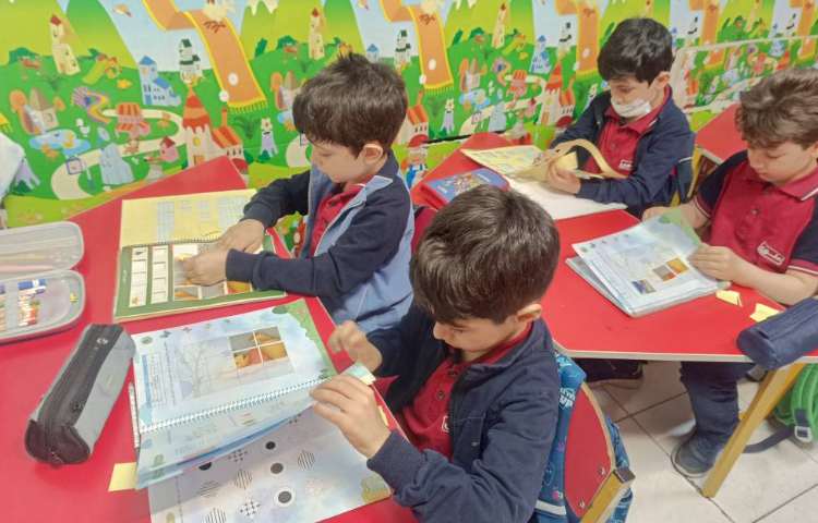 کتاب هوش (درست کردن جورچین در کتاب) 3