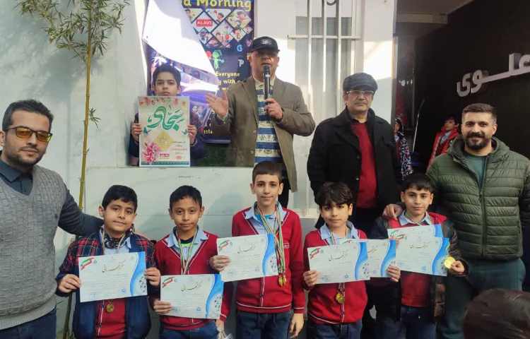 کسب رتبه ومقام اول مسابقات طناب زنی منطقه 13 2