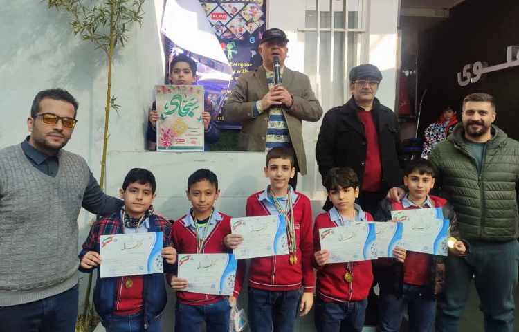 کسب رتبه ومقام اول مسابقات طناب زنی منطقه 13