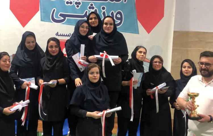 کسب مقام اول المپیاد ورزشی کارکنان موسسه علوی 4