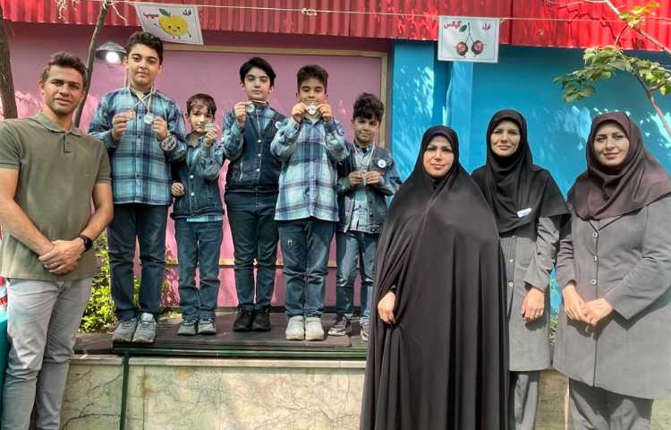 :کسب مقام دوم مسابقات ورزشی بین شعب دبستان های علوی 5