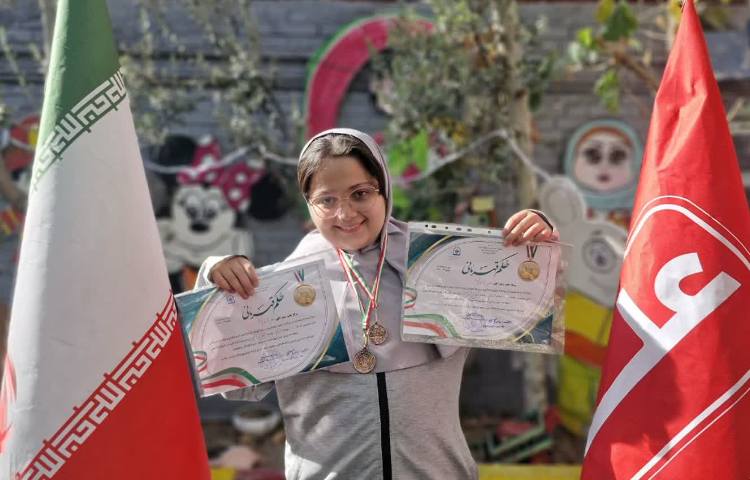 کسب مقام سوم انفرادی در مسابقات شطرنج منطقه 1