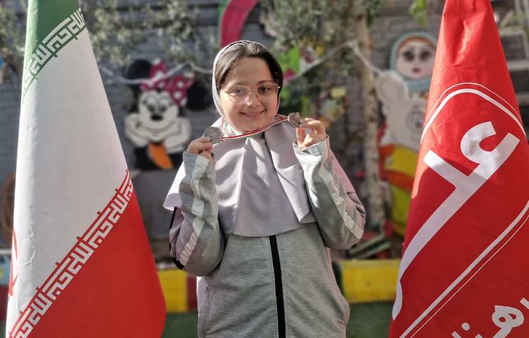 کسب مقام سوم انفرادی در مسابقات شطرنج منطقه