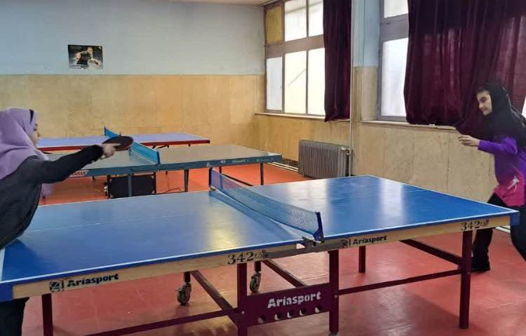 کسب مقام سوم در مسابقات تنیس روی میز منطقه 13 3
