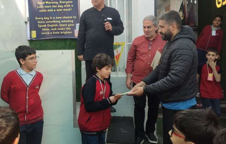 کسب مقام سوم شطرنج مسابقات شطرنج منطقه 13 3