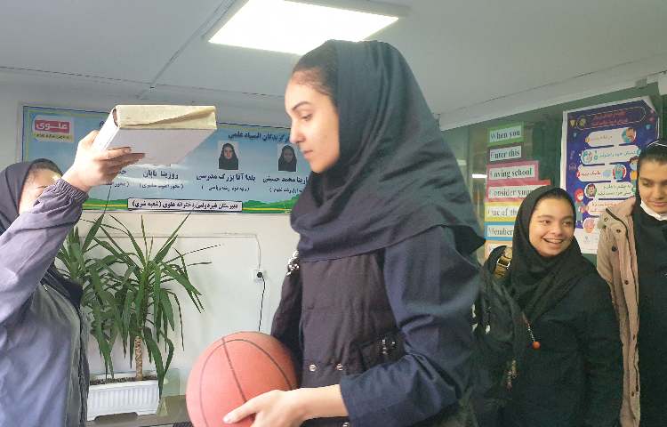 کسب مقام سوم مسابقات بسکتبال منطقه