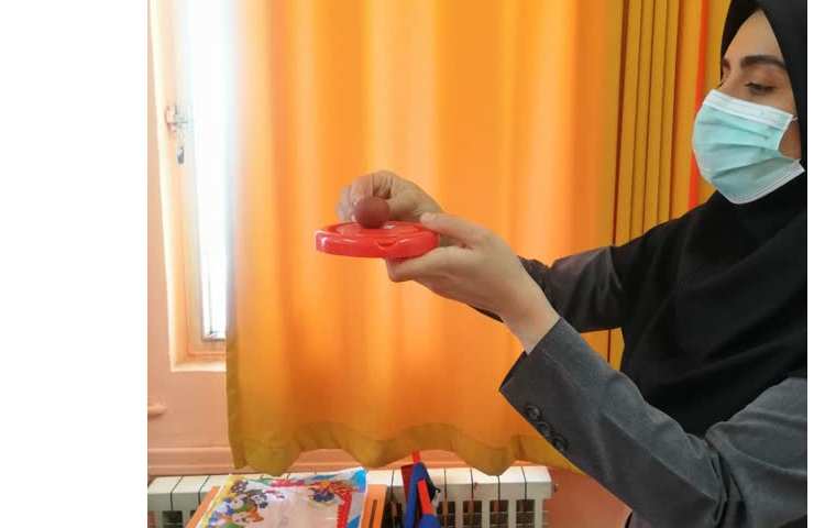 کفشدوزک با خمیربازی 4