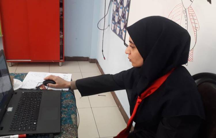 کلاسهای آنلاین در روز های آلودگی هوا 16